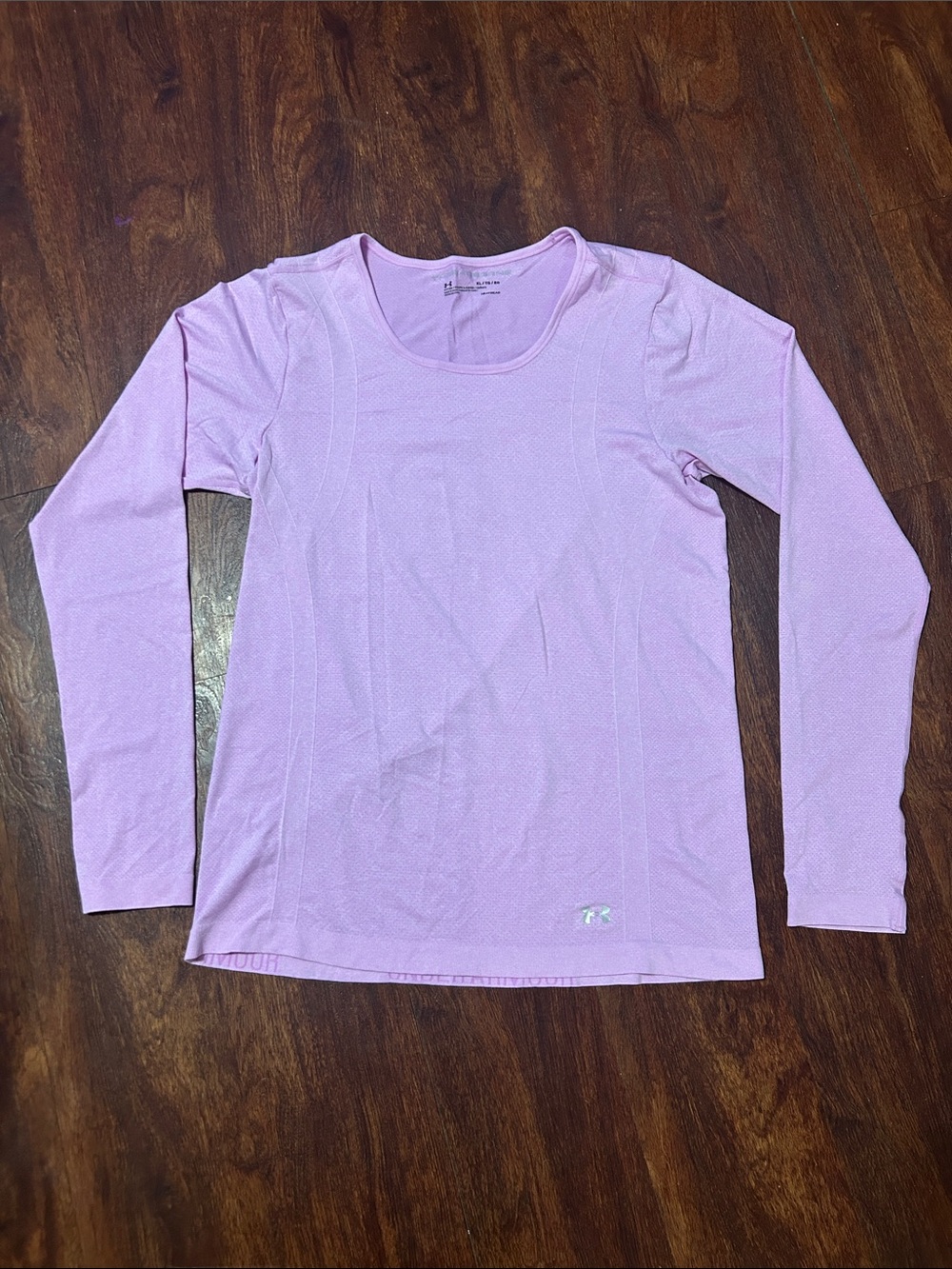 Under Armour Light Pink Long Sleeve Performance Tee